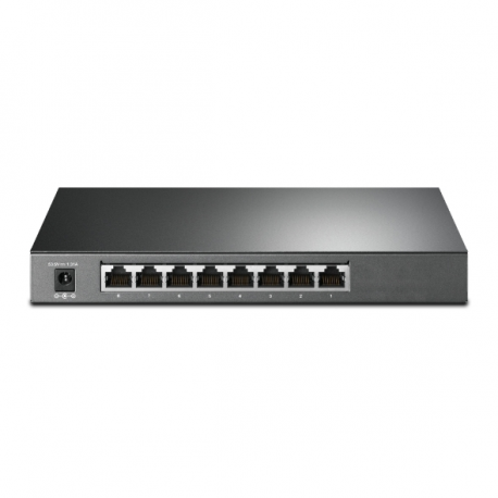 TP-Link JetStream TL-SG2008P - V1 - switch - smart - 4 x 10/100/1000 + 4 x 10/100/1000 (PoE+) - desktop - PoE+ (62 W) - 2
