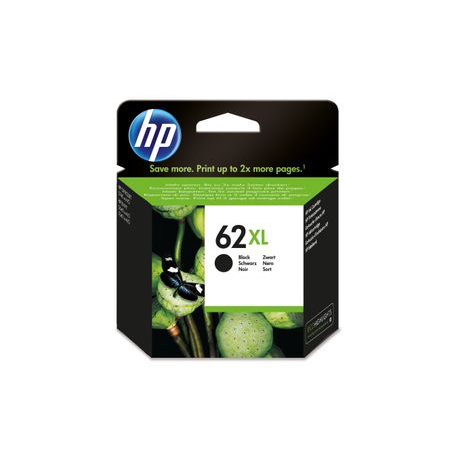 HP 62XL - 12 ml - High Yield - black - original - ink cartridge - for Envy 55XX, 56XX, 76XX; Officejet 200, 250, 252, 57XX, 8040 - 1
