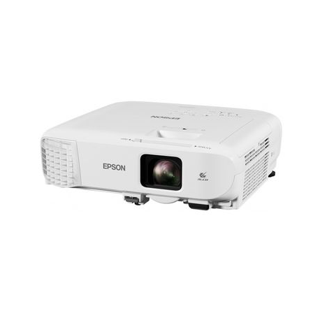 Epson EB-X49 - 3LCD projector - portable - 3600 lumens (white) - 3600 lumens (colour) - XGA (1024 x 768) - 4:3 - LAN - white - 6