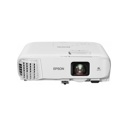 Epson EB-X49 - 3LCD projector - portable - 3600 lumens (white) - 3600 lumens (colour) - XGA (1024 x 768) - 4:3 - LAN - white - 7