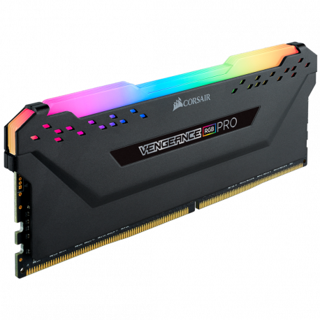 CORSAIR Vengeance RGB PRO - DDR4 - module - 8 GB - DIMM 288-pin - 3200 MHz  /  PC4-25600 - CL16 - 1.35 V - unbuffered - non-ECC - black - 1