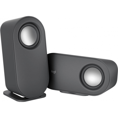 Logitech Z407 - Android Edition - speaker system - for PC - 2.1-channel - wireless - Bluetooth - USB - 40 Watt (Total) - graphite grey - 1