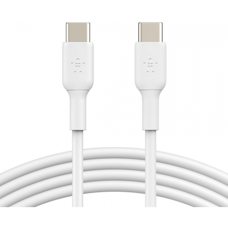 Belkin BOOST CHARGE - USB cable - USB-C (M) to USB-C (M) - 2 m - white - 0