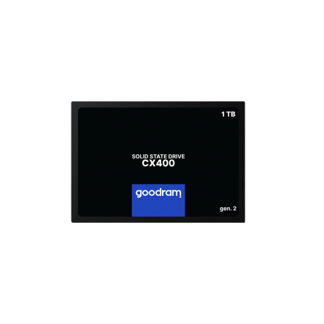 GOODRAM CX400 - Gen 2 - SSD - 1 TB - internal - 2.5" - SATA 6Gb / s - 9