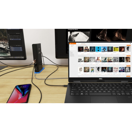 i-Tec USB 3.0 / USB-C Dual HDMI Docking Station - Docking station - USB 3.0 - 2 x HDMI - GigE - 5