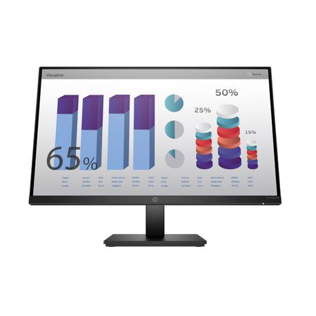 HP P24q G4 - P-Series - LED monitor - 23.8" - 2560 x 1440 QHD @ 60 Hz - IPS - 250 cd / m² - 1000:1 - 5 ms - HDMI, VGA - black - 0