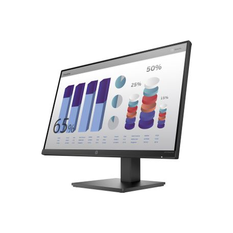 HP P24q G4 - P-Series - LED monitor - 23.8" - 2560 x 1440 QHD @ 60 Hz - IPS - 250 cd / m² - 1000:1 - 5 ms - HDMI, VGA - black - 1