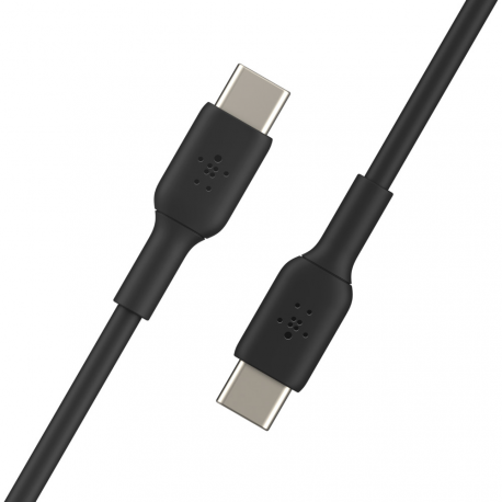 Belkin BOOST CHARGE - USB cable - USB-C (M) to USB-C (M) - 2 m - black - 5