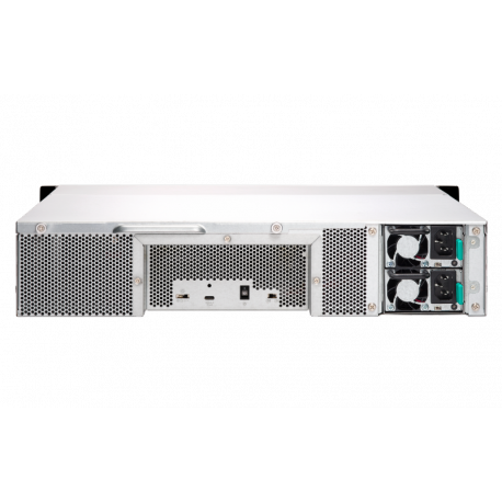 QNAP TL-R1200C-RP - Hard drive array - 12 bays (SATA-600) - USB 3.2 Gen 2 (external) - rack-mountable - 2U - 7