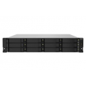 QNAP TS-1232PXU-RP - NAS server - 12 bays - rack-mountable - SATA 6Gb / s - RAID 0, 1, 5, 6, 10, 50, JBOD, 60 - RAM 4 GB - Gigabit Ethernet  /  2.5 Gigabit Ethernet  /  10 Gigabit Ethernet - iSCSI support - 2U