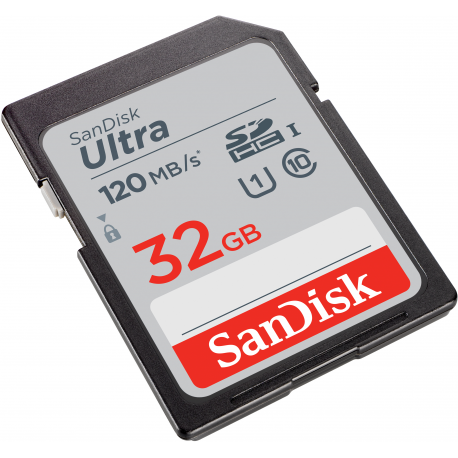 SanDisk Ultra - Flash memory card - 32 GB - UHS-I U1  /  Class10 - SDHC UHS-I - 4