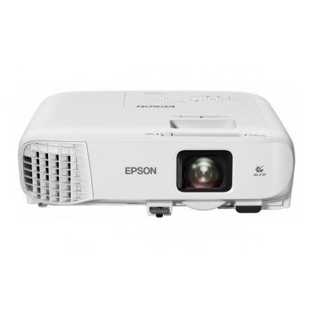 Epson EB-E20 - 3LCD projector - portable - 3400 lumens (white) - 3400 lumens (colour) - XGA (1024 x 768) - 4:3 - white - 4