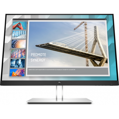 HP E24i G4 - E-Series - LED monitor - 24" - 1920 x 1200 WUXGA @ 60 Hz - IPS - 250 cd / m² - 1000:1 - 5 ms - HDMI, VGA, DisplayPort - black - 0