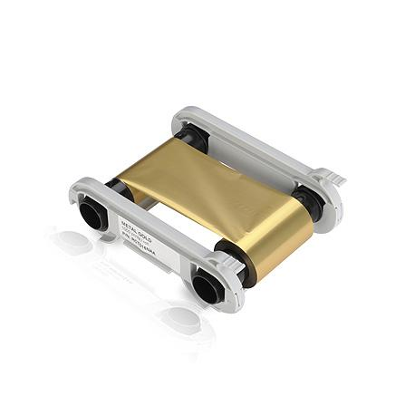 Evolis High Trust Monochrome Ribbon - Metallic gold - print ribbon - for Evolis Zenius, Zenius Classic line - 2