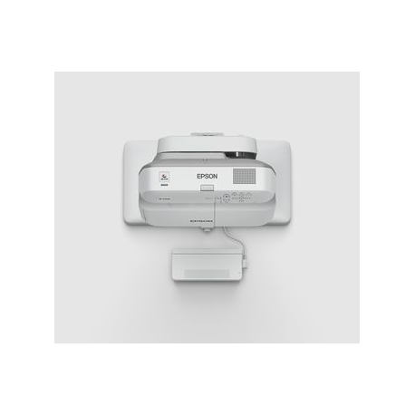 Epson EB-695Wi - 3LCD projector - 3500 lumens (white) - 3500 lumens (colour) - WXGA (1280 x 800) - 16:10 - 720p - LAN - grey, white - 1