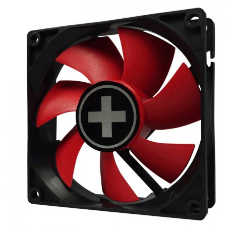 Xilence Performance C Series XPF92.R.PWM - Case fan - 92 mm - black, red - 2