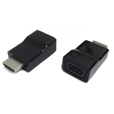 Gembird A-HDMI-VGA-001 - Adapter - HD-15 (VGA) female to HDMI male - 2