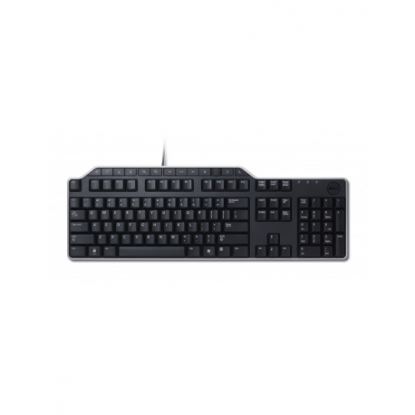 Dell KB522 - Keyboard - USB - QWERTY - US International - black - for Inspiron 17R 7720; Latitude D630; OptiPlex 30XX, 50XX, 5250, 9020; Precision 3240, 3650 - 13