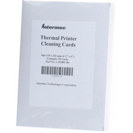 Intermec - Printer cleaning kit (pack of 25) - for Honeywell PM43c; PXie Series PX6ie; EasyCoder 401, 501, F4 - 2