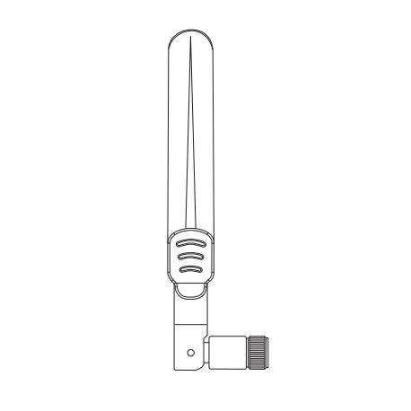 Extreme Networks - Antenna - Wi-Fi - 5.2 dBi, 3.2 dBi - omni-directional - indoor - white - for Zebra AP 6522 - 1