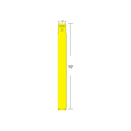 Zebra Z-Band Fun - Yellow - 25.4 x 254 mm 1400 label(s) (4 roll(s) x 350) wristband labels - for LP 2824 Plus - 1