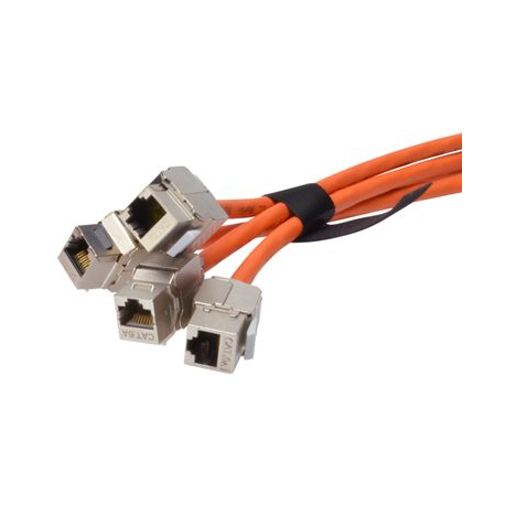 DIGITUS - Cable management touch fastener strap - 10 m - black - 1