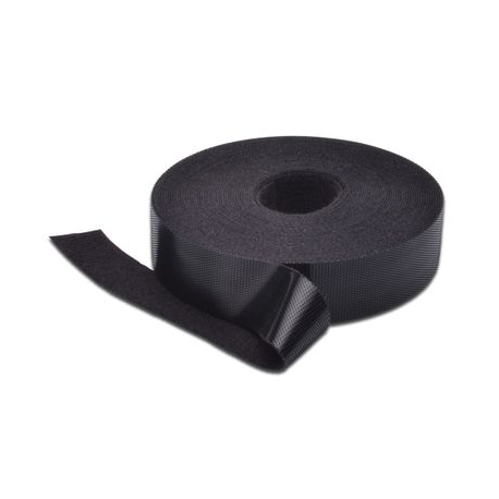 DIGITUS - Cable management touch fastener strap - 10 m - black - 4