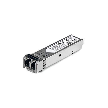 StarTech.com MSA Uncoded Compatible SFP Module, 100BASE-FX, 100MbE Multi Mode (MMF) Fiber Optic Transceiver, 100Mb Ethernet SFP, LC Connector, 2km, 1310nm, DDM, Mini GBIC Module, 100Mbps - Lifetime Warranty (SFP100BFXST) - SFP (mini-GBIC) transceiver module - 100Mb LAN - 100Base-FX - LC multi-mode - up to 2 km - 1310 nm - for P / N: US100A20SFP - 0