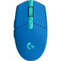 Logitech G G305 - Mouse - optical - 6 buttons - wireless - LIGHTSPEED - USB wireless receiver - blue