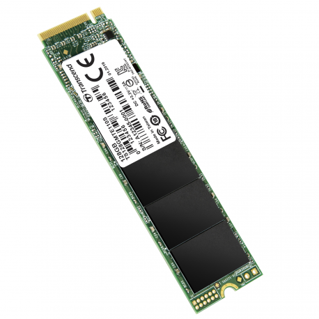 Transcend 110S - SSD - 128 GB - internal - M.2 2280 - PCIe 3.0 x4 (NVMe) - 4