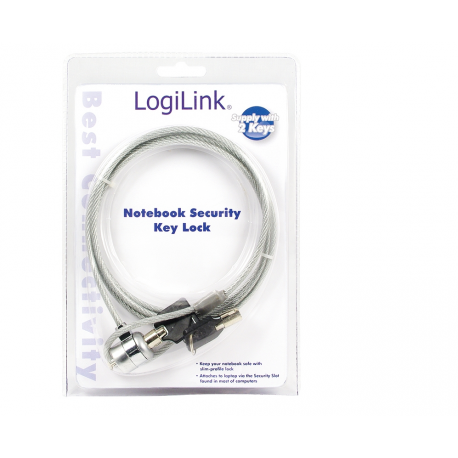 LogiLink - Security cable lock - 1.5 m - 1