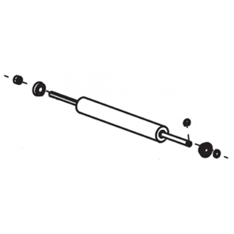 Zebra Platen Roller Kit - Printer rewind platen roller - for Xi Series 170XiIIIPlus - 1
