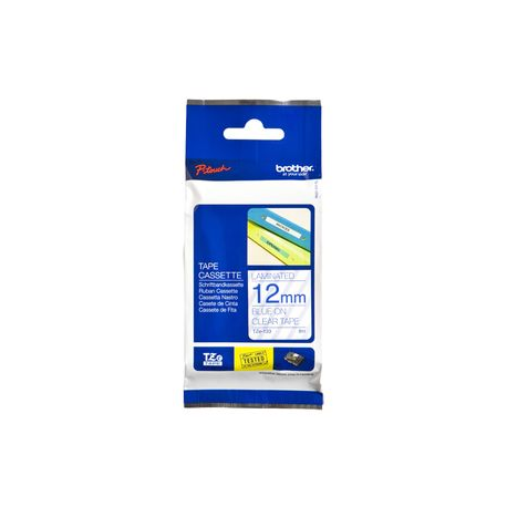 Brother TZe-133 - Blue on clear - Roll (1.2 cm x 8 m) 1 cassette(s) laminated tape - for Brother PT-D210, D600, H110, P750, P950; P-Touch Cube PT-P300; P-Touch Cube Pro PT-P910 - 2