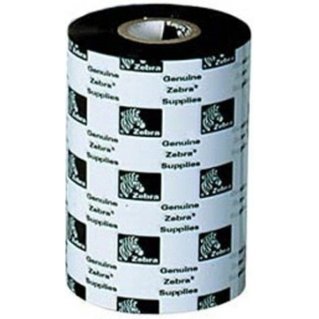 Zebra 3200 Premium Wax / Resin - Black - 64 mm x 74 m - print ink ribbon refill (thermal transfer) - for Zebra GX420, R2844; GK Series GK420; G-Series GC420; GX Series GX420, GX430; TLP 38XX - 2