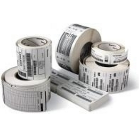 Zebra Z-Select 2000D - Paper - acrylic adhesive - coated - perforated - bright white - 101.6 x 101.6 mm 8400 label(s) (12 roll(s) x 700) labels - for Orion; GK Series GK420; G-Series GC420; GX Series GX420, GX430; LP 28XX; TLP 28XX - 1