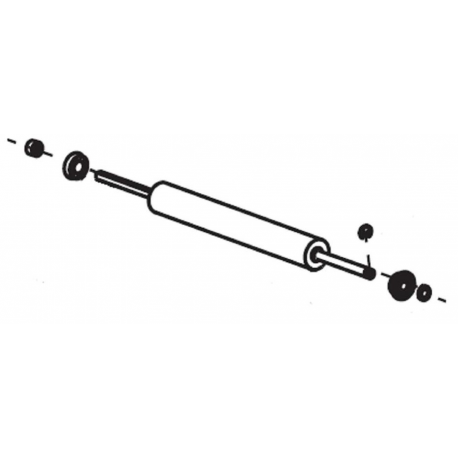 Zebra - Printer platen roller - 2
