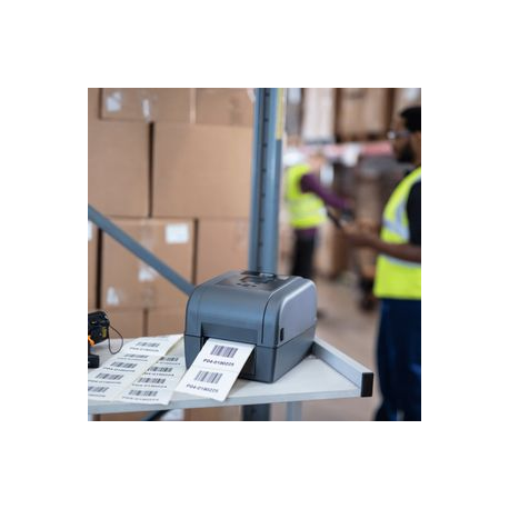 Brother TD-4650TNWB - Label printer - direct thermal / thermal transfer - Roll (11.2 cm) - 203 dpi - up to 203.2 mm / sec - USB, LAN, Wi-Fi(n), USB host, RS232, Bluetooth 4.2 - 2