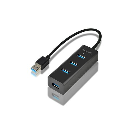 AXAGON HUE-S2B - Hub - 4 x SuperSpeed USB 3.0 - desktop - 0