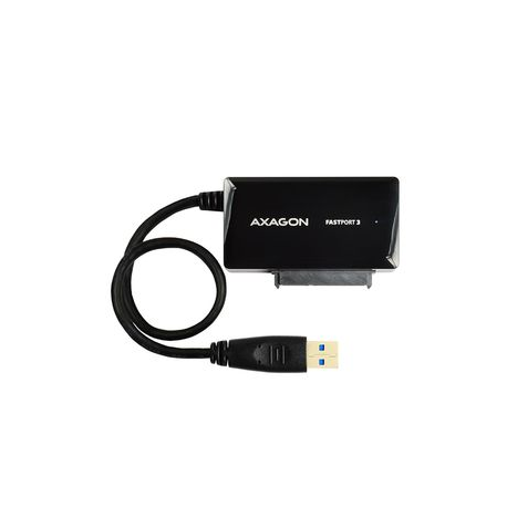 AXAGON ADSA-FP3 - Storage controller - 2.5", 3.5", 5.25" - SATA 6Gb/s - 600 MBps - USB 3.0 - 0