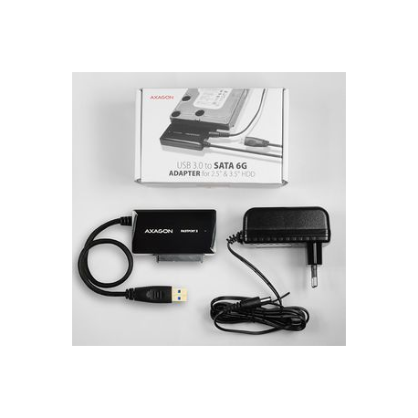 AXAGON ADSA-FP3 - Storage controller - 2.5", 3.5", 5.25" - SATA 6Gb/s - 600 MBps - USB 3.0 - 2