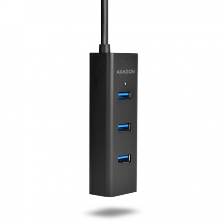 AXAGON HUE-S2BP - Hub - 4 x SuperSpeed USB 3.0 - desktop - 14