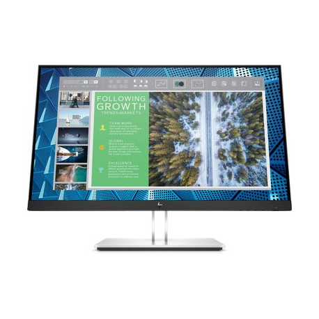 HP E24q G4 - E-Series - LED monitor - 24" (23.8" viewable) - 2560 x 1440 QHD @ 60 Hz - IPS - 250 cd / m² - 1000:1 - 5 ms - HDMI, VGA, DisplayPort - black - 0