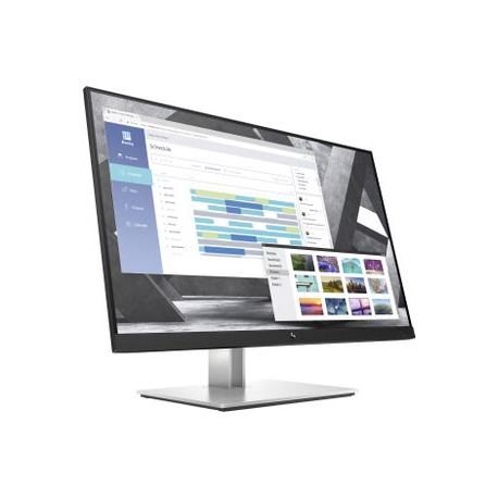 HP E27q G4 - LED monitor - 27" - 2560 x 1440 QHD @ 60 Hz - IPS - 250 cd / m² - 1000:1 - 5 ms - HDMI, VGA, DisplayPort - black - 2