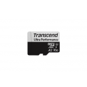 Transcend 340S - Flash memory card - 128 GB - A2 / Video Class V30 / UHS-I U3 / Class10 - microSDXC