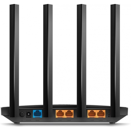 TP-Link Archer C6U - V1 - wireless router 4-port switch - 1GbE - Wi-Fi 5 - Dual Band - 2