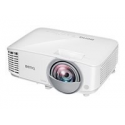 BenQ MW809STH - DLP projector - portable - 3D - 3600 ANSI lumens - WXGA (1280 x 800) - 16:10 - 720p - short-throw fixed lens