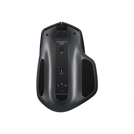 Logitech MX Master 2S - Mouse - laser - 7 buttons - wireless - Bluetooth, 2.4 GHz - Logitech Unifying receiver - graphite - 10