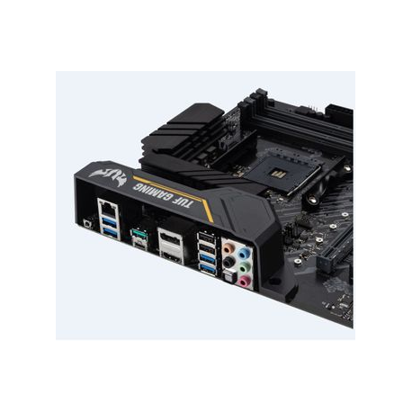 ASUS TUF GAMING B450-PLUS II - Motherboard - ATX - Socket AM4 - AMD B450 Chipset - USB-C Gen2, USB 3.2 Gen 1, USB 3.2 Gen 2 - Gigabit LAN - onboard graphics (CPU required) - HD Audio (8-channel) - 3