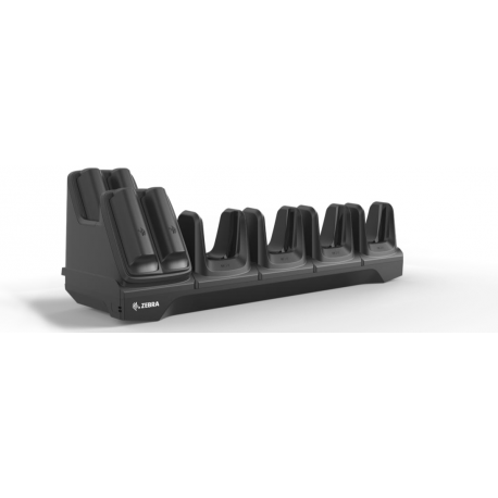Zebra 4-Slot Terminal Charger with 4-Slot Battery Charging - Handheld charging stand + battery charger - for Zebra MC22, MC2200, MC27, MC2700 - 1