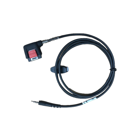 Zebra - Headphones cable - 1.09 m - for Zebra WT6000 Wearable Computer - 1